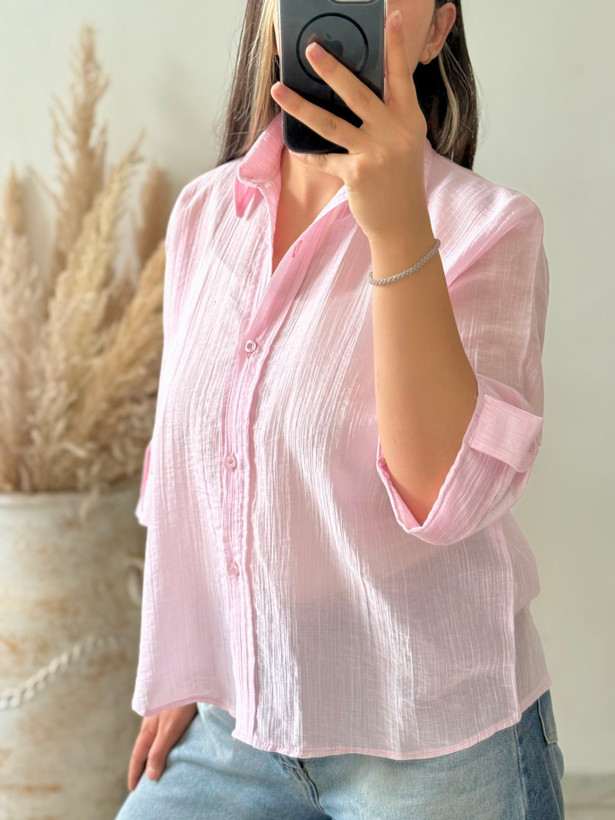 شومیز باکسی شیشه ای